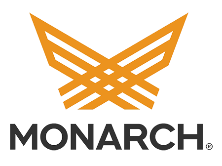 Monarch Tractor wordmark on a transparent field